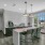 Clubhouse kitchen with coffee bar