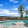 Swimming pool with sundeck